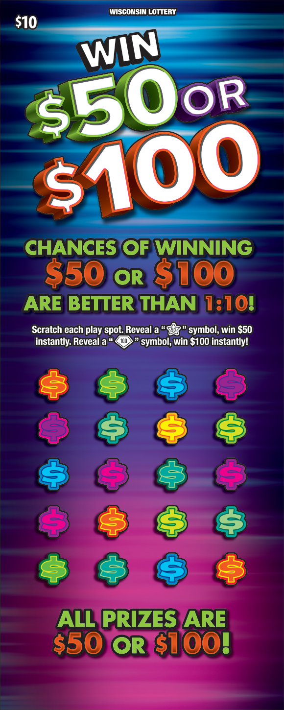 WIN $50 OR $100 (2681) Image of WIN $50 OR $100 (2681)