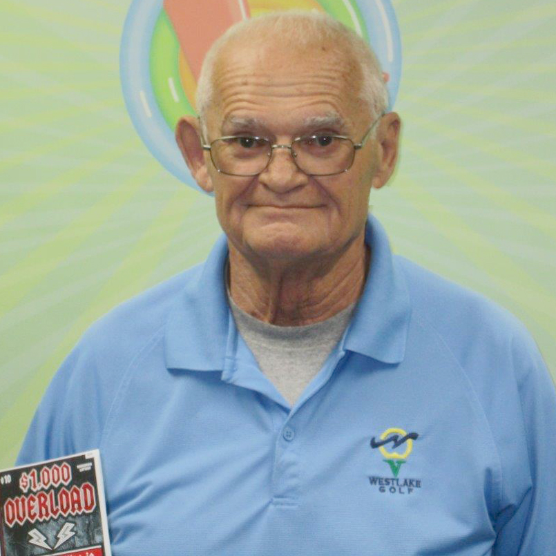 $1,000 OVERLOAD Winner - GERALD M