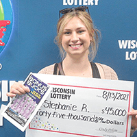 BONUS BUCKS Winner - STEPHANIE R