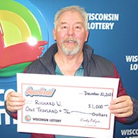 SUPERCASH! Winner - RICHARD W