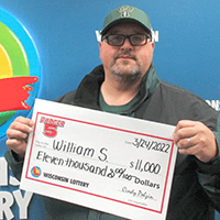 BADGER 5 Winner - WILLIAM S