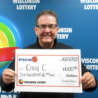 PICK 4 Winner - CRAIG C