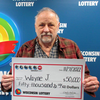 POWERBALL Winner - WAYNE J