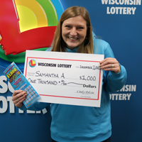 $1,000 OF FUN Winner - SAMANTHA A