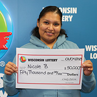 CROSSWORD BONUS Winner - NICOLE B