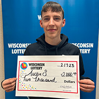 100 TIMES THE CASH Winner - AUSTIN S