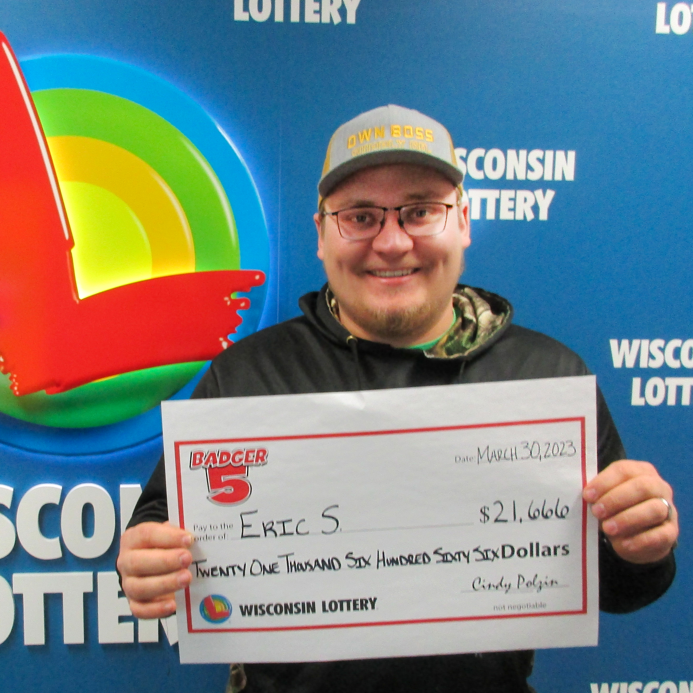 BADGER 5 Winner - ERIC S