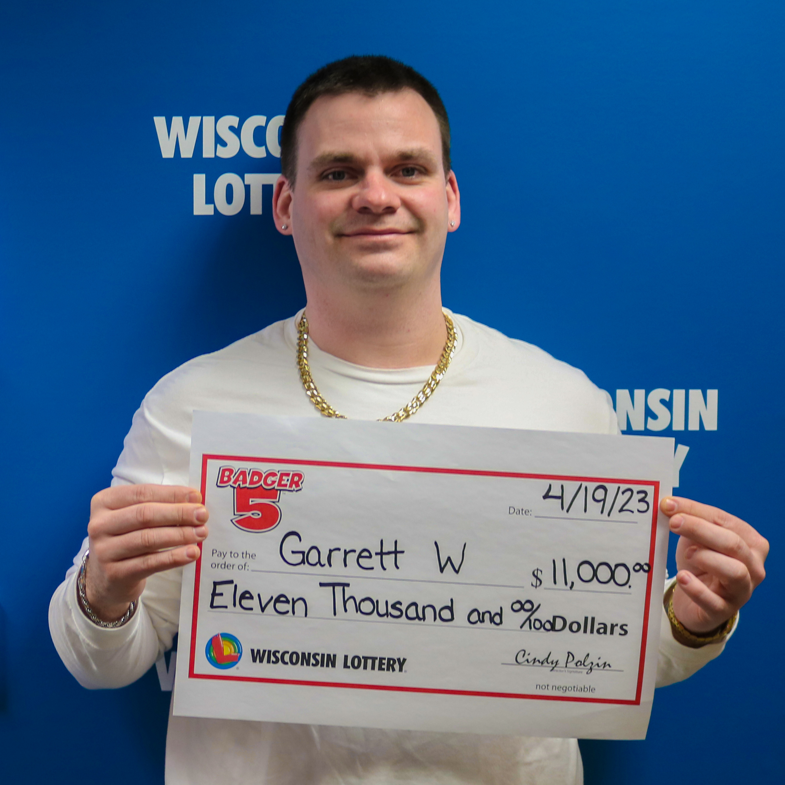 BADGER 5 Winner - GARRETT W
