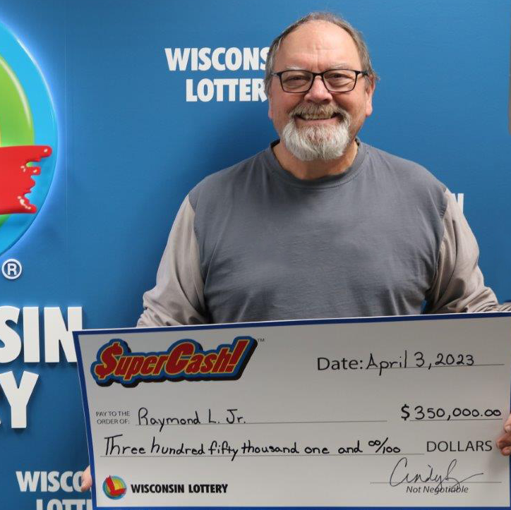 HIT THE JACKPOT Winner - RAYMOND L