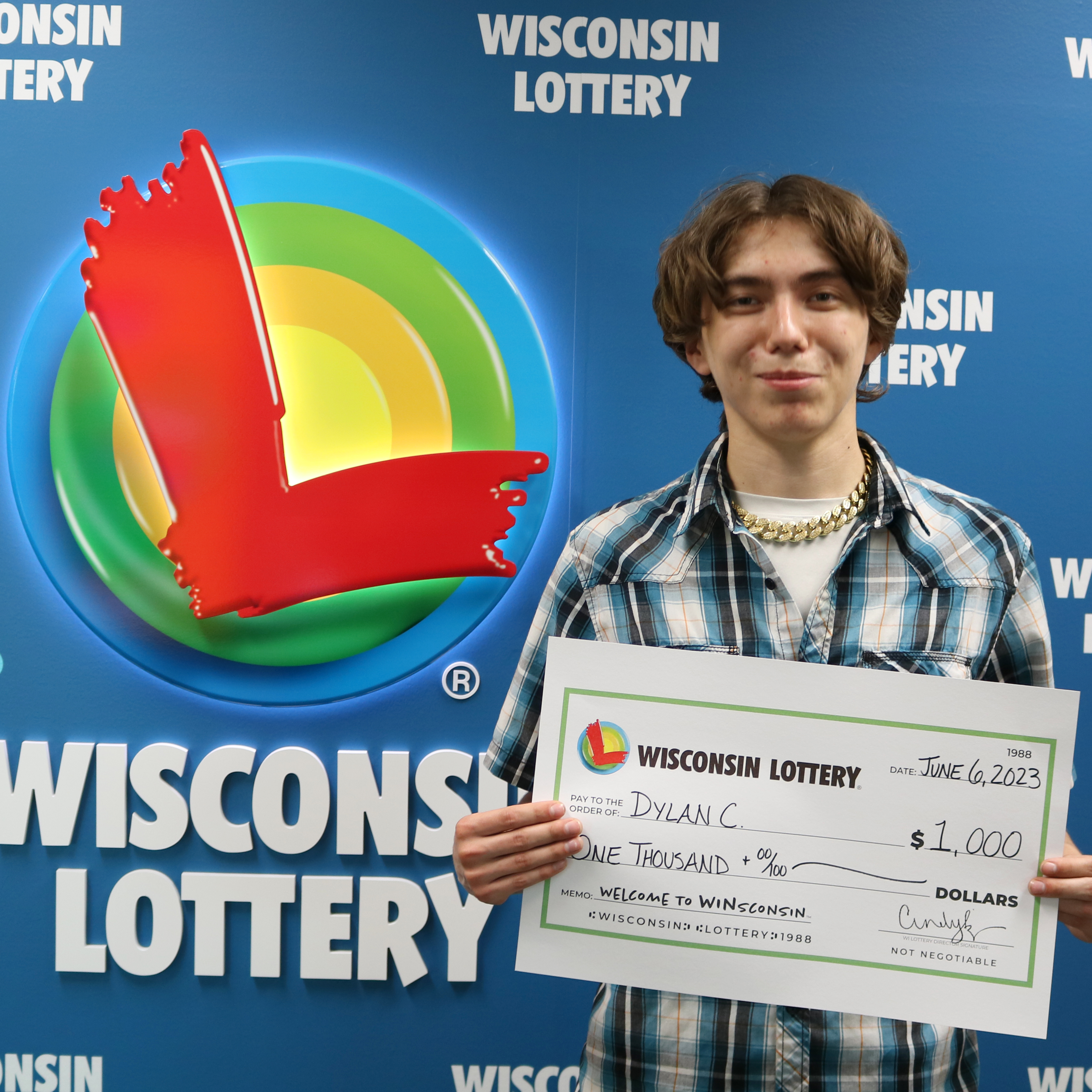 $1,000 DREAMIN' Winner - DYLAN C