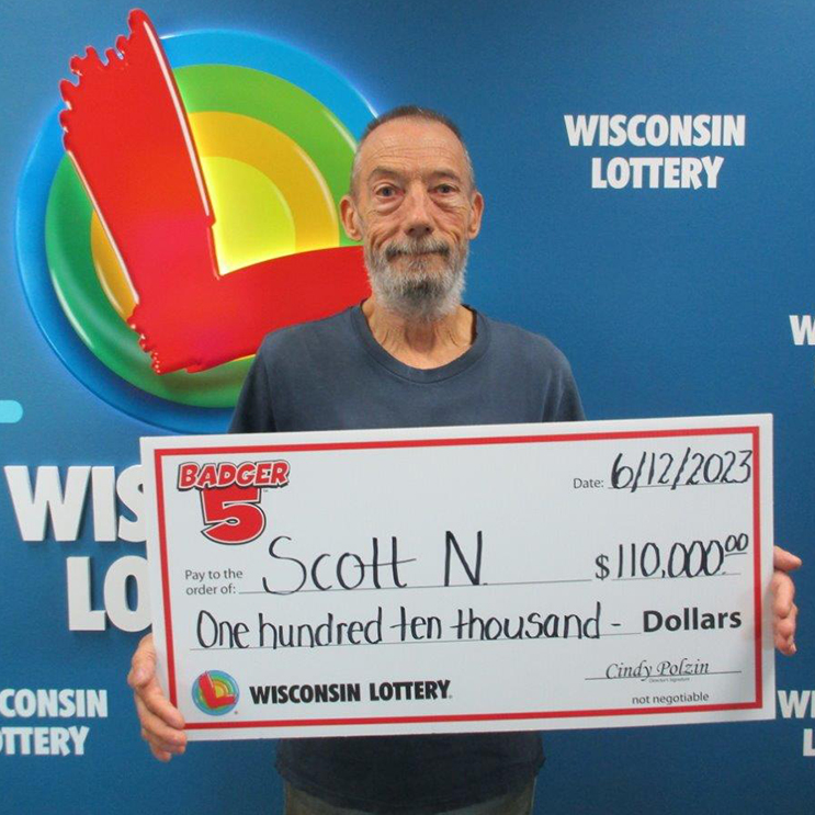 BADGER 5 Winner - SCOTT N