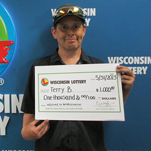 $1,000 DREAMIN' Winner - TERRY B