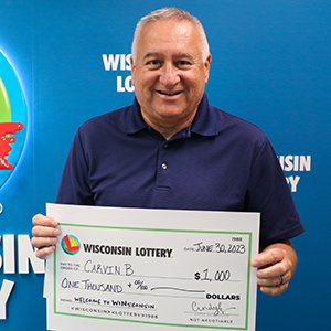 $1,000 DREAMIN' Winner - CARVIN B
