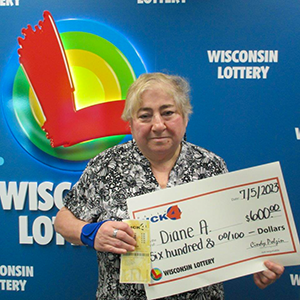 PICK 4 Winner - DIANE A