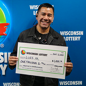 $1,000 DREAMIN' Winner - LUIS M