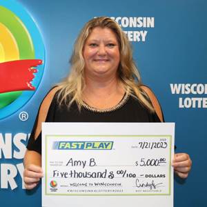 FAST PLAY Winner - AMY B