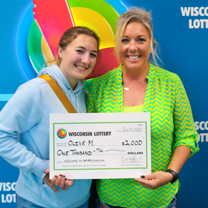$1,000 DREAMIN' Winner - OLIVE M