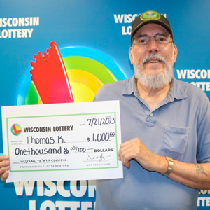 $1,000 DREAMIN' Winner - THOMAS K