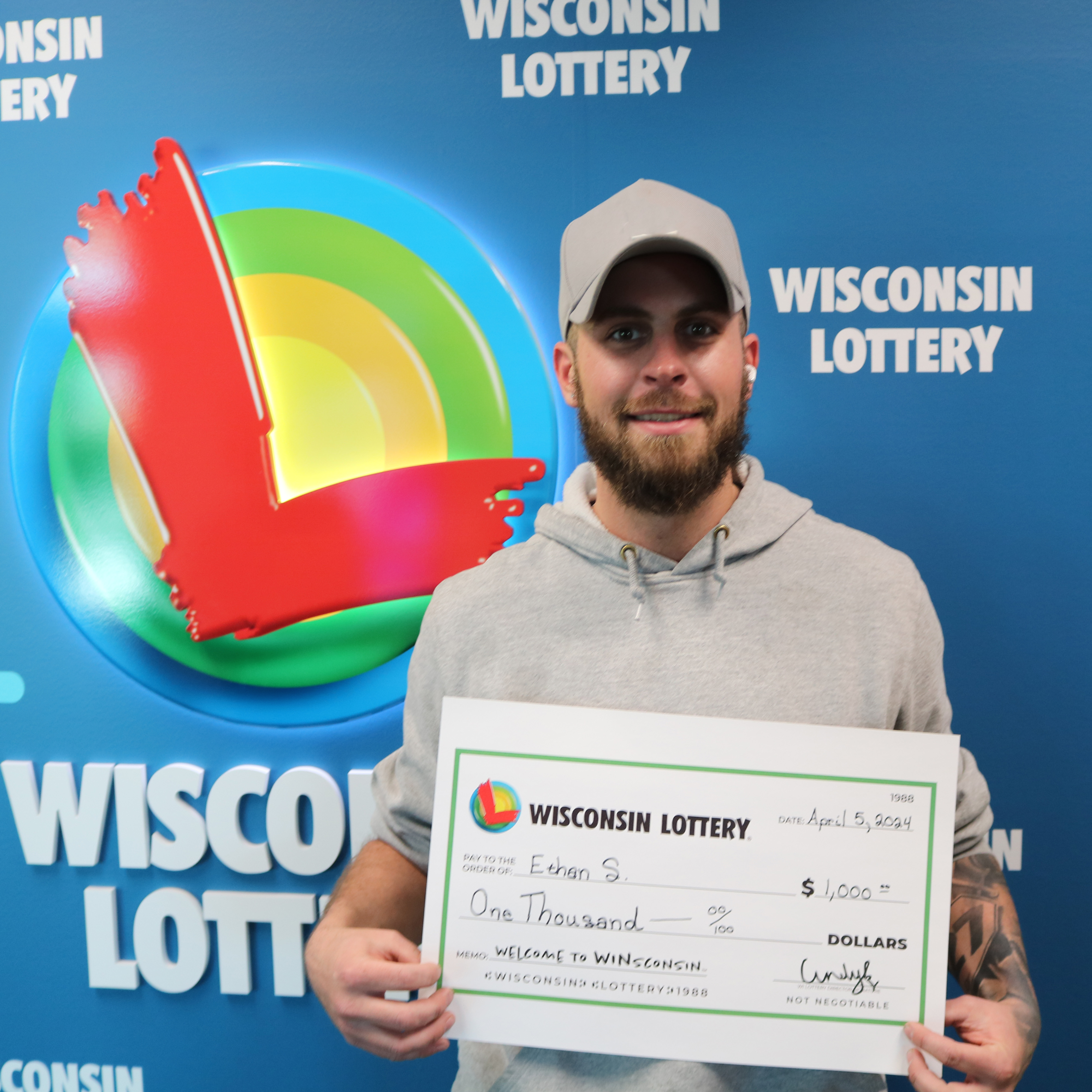 $1,000 FRENZY Winner - ETHAN S