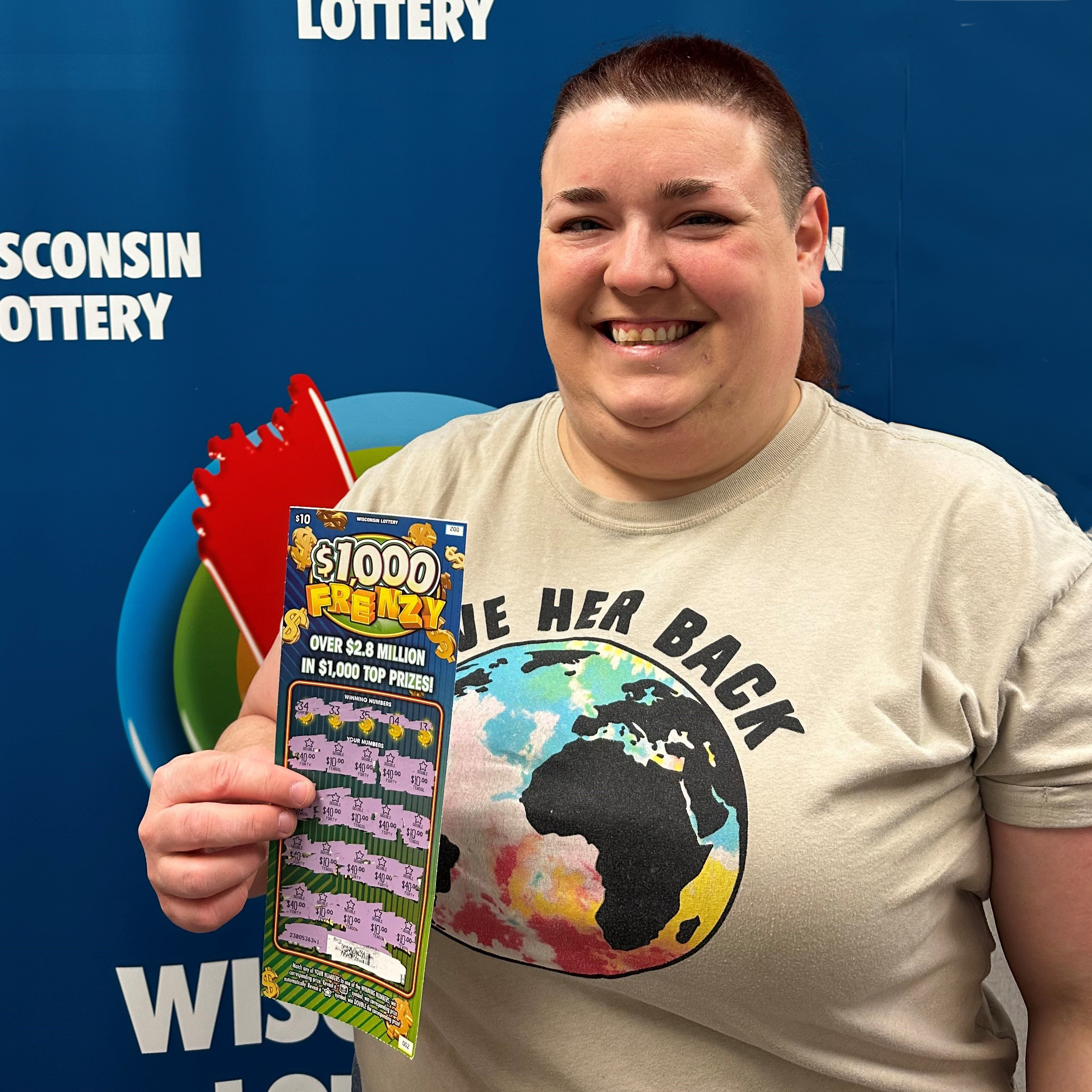 $1,000 FRENZY Winner - RENEE B