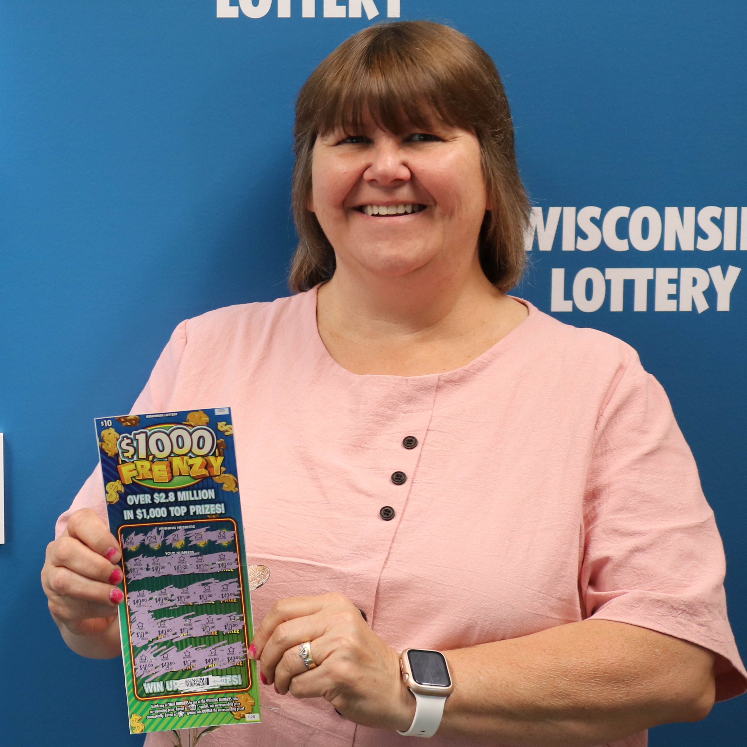 $1,000 FRENZY Winner - PATRICIA A