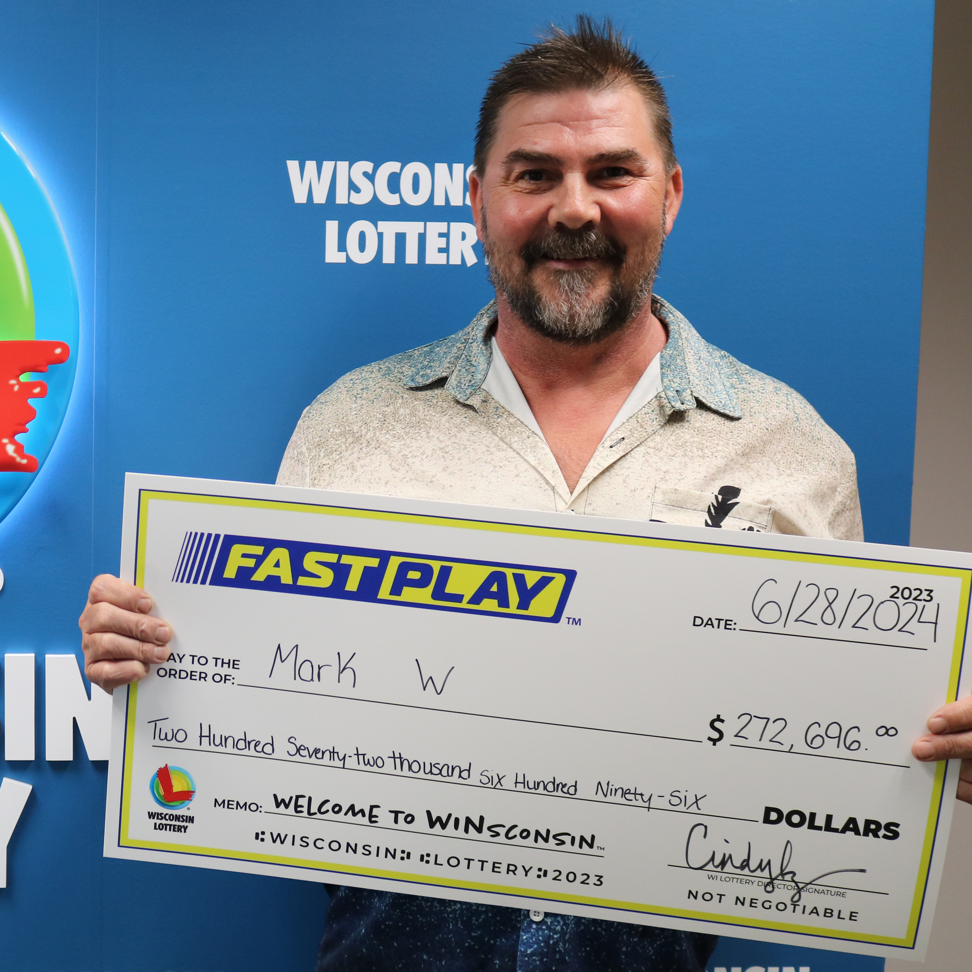 FAST PLAY Winner - MARK W