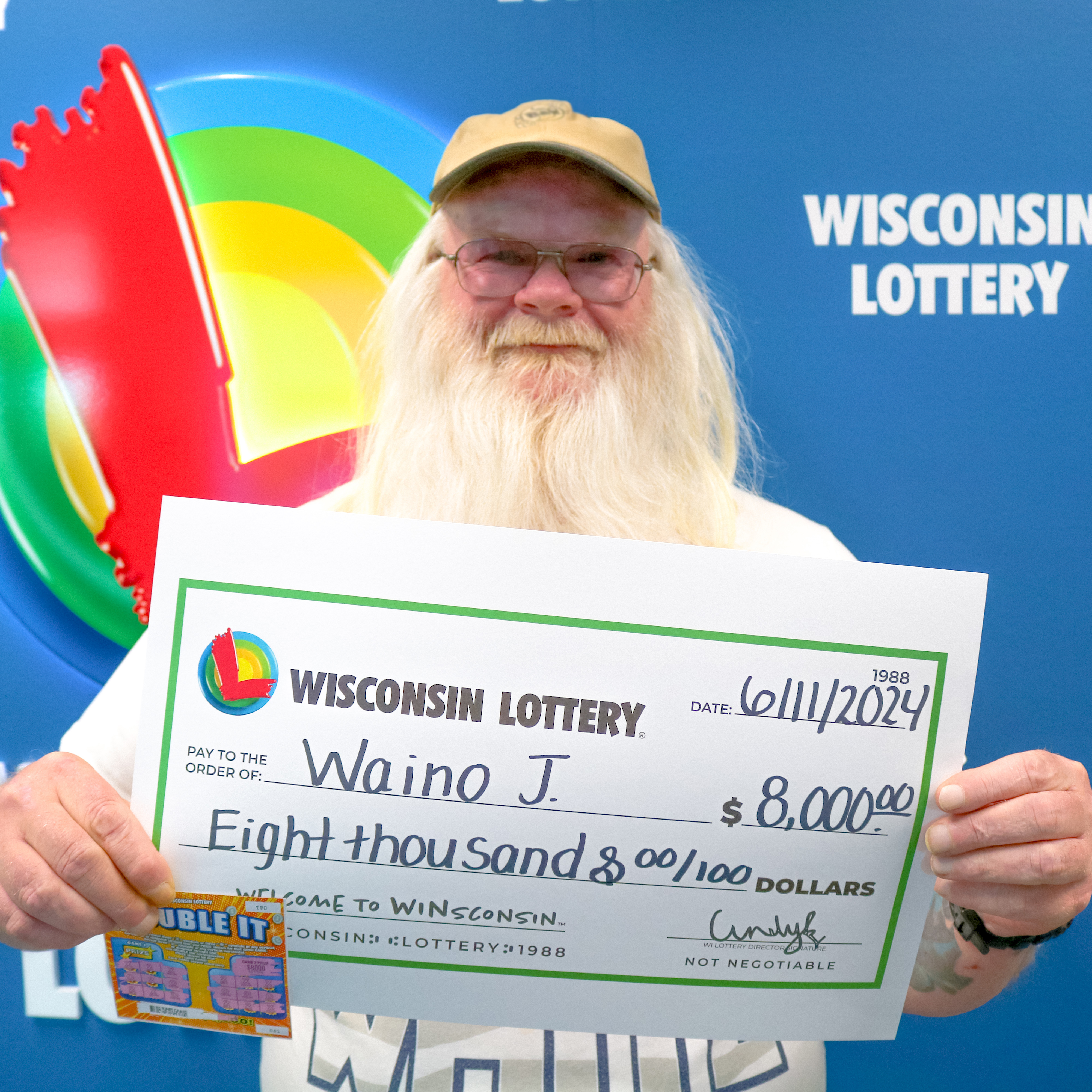 DOUBLE IT Winner - WAINO J