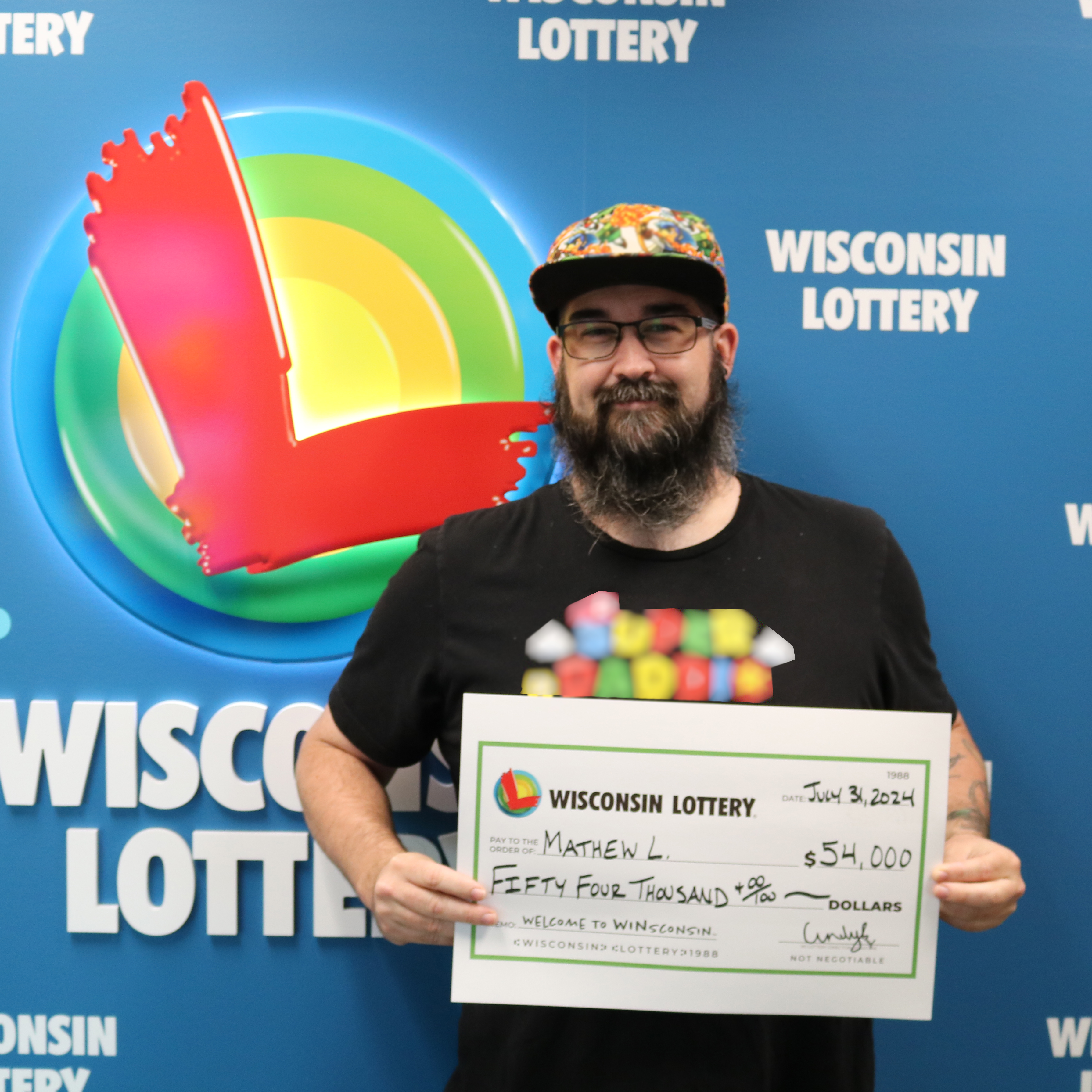 I'M FEELING LUCKY Winner - MATHEW L