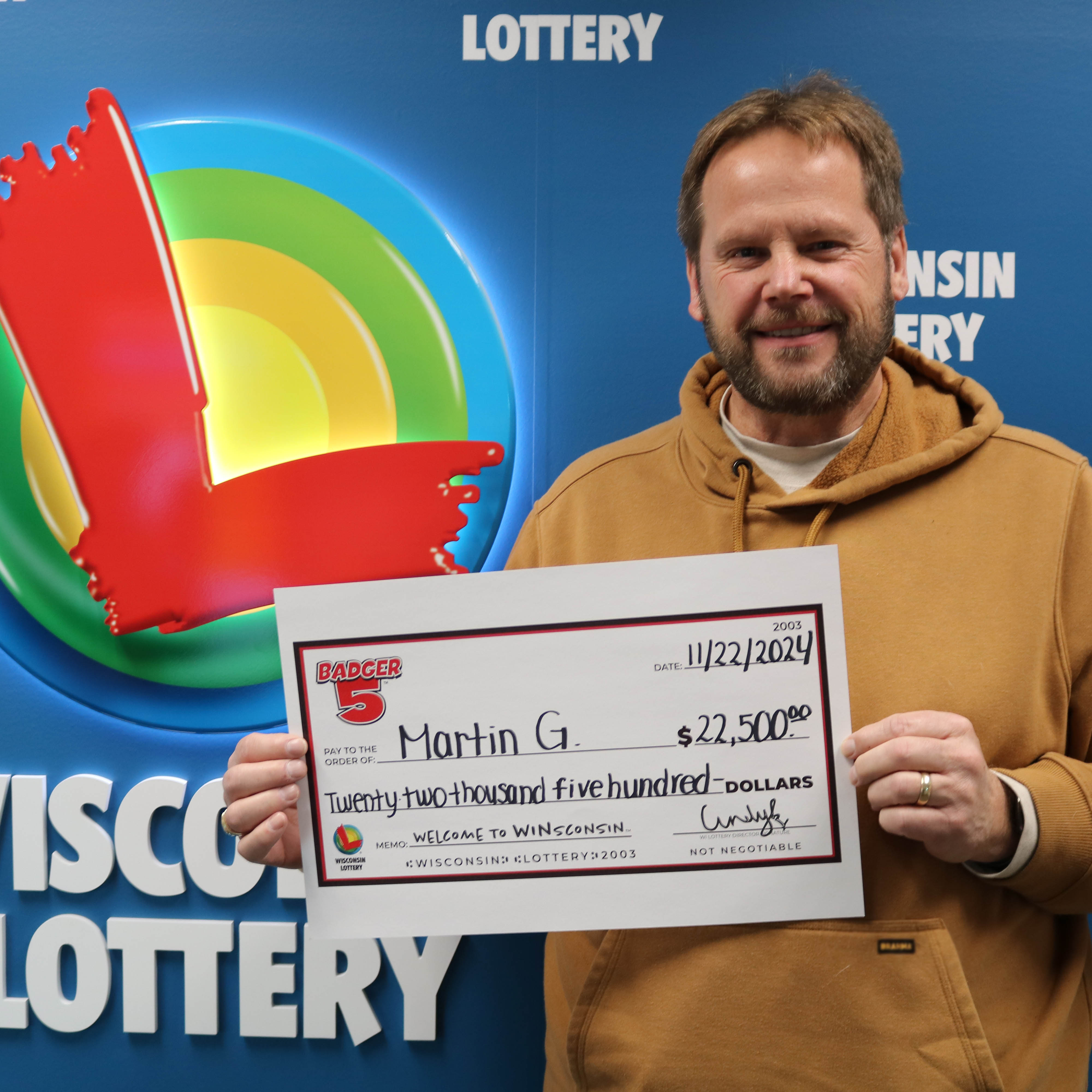 BADGER 5 Winner - MARTIN G