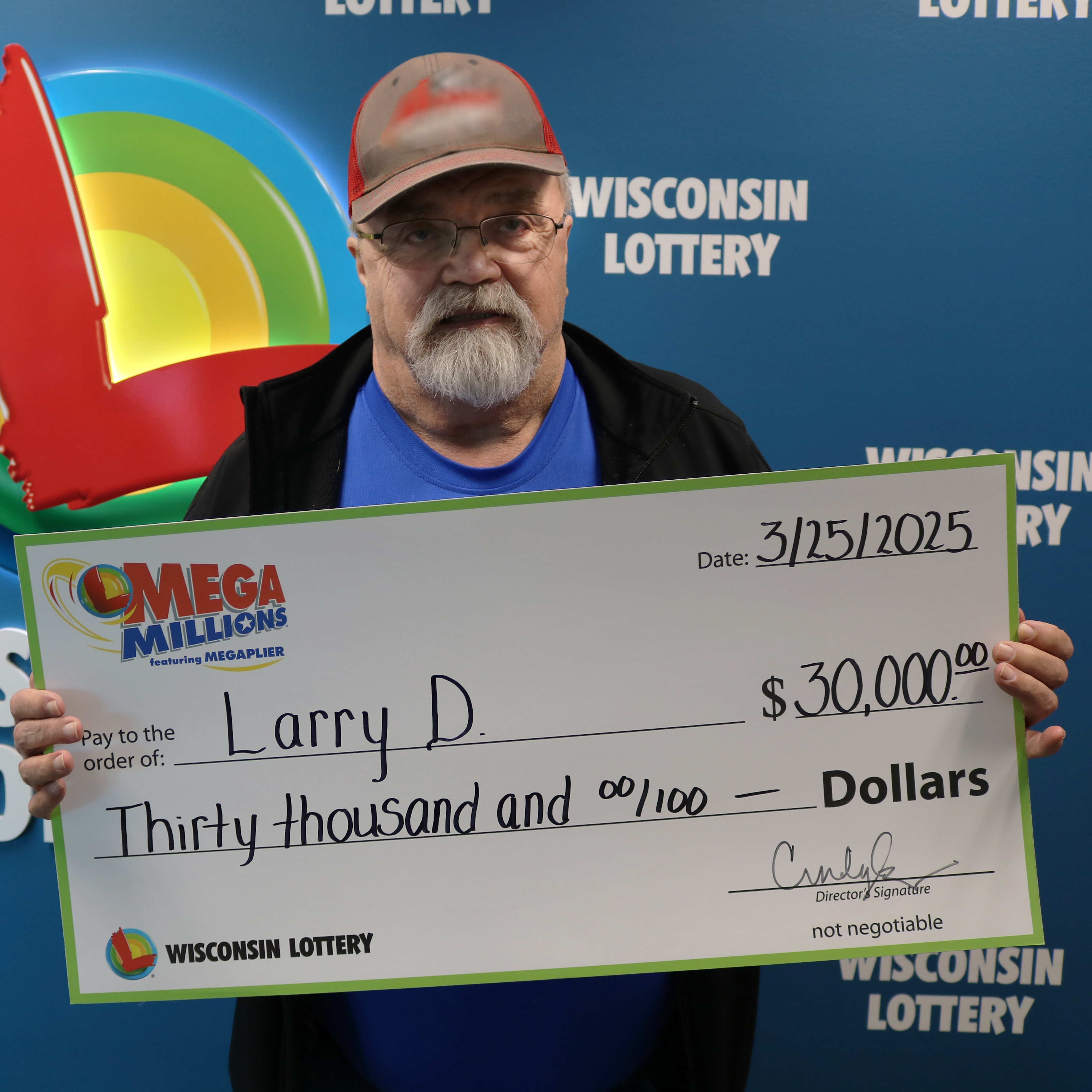 MEGA MILLIONS Winner - LARRY D