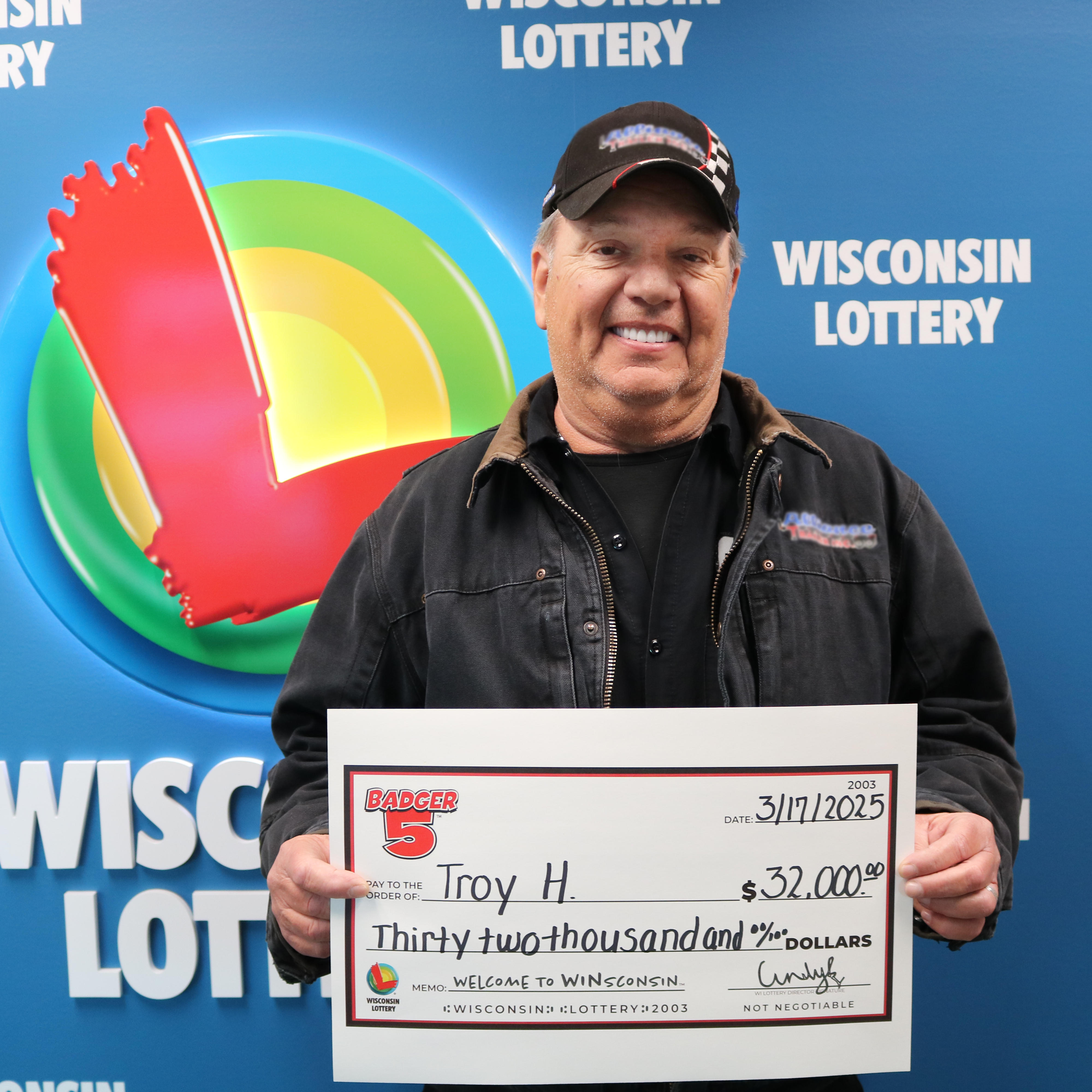BADGER 5 Winner - TROY H