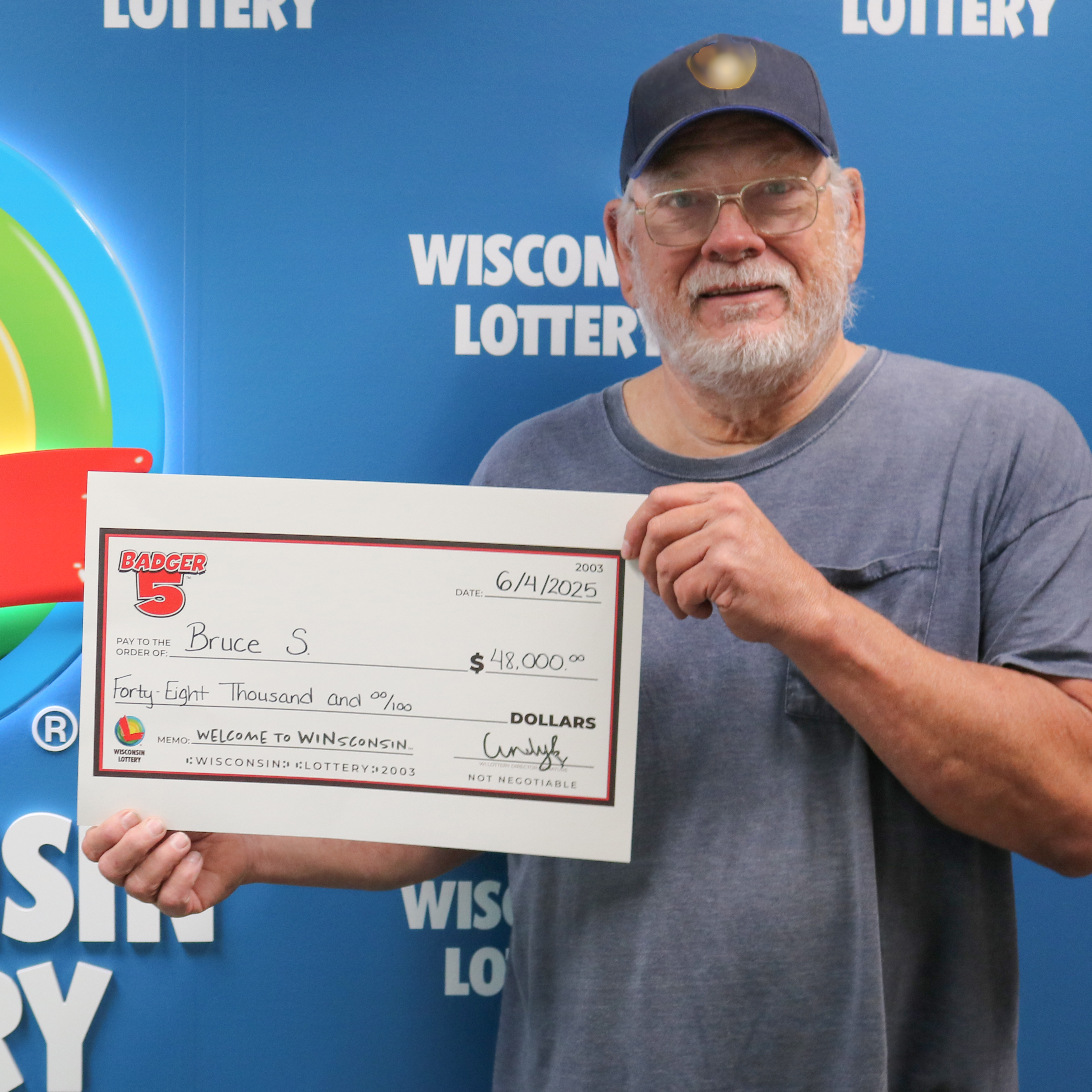 BADGER 5 Winner - BRUCE S