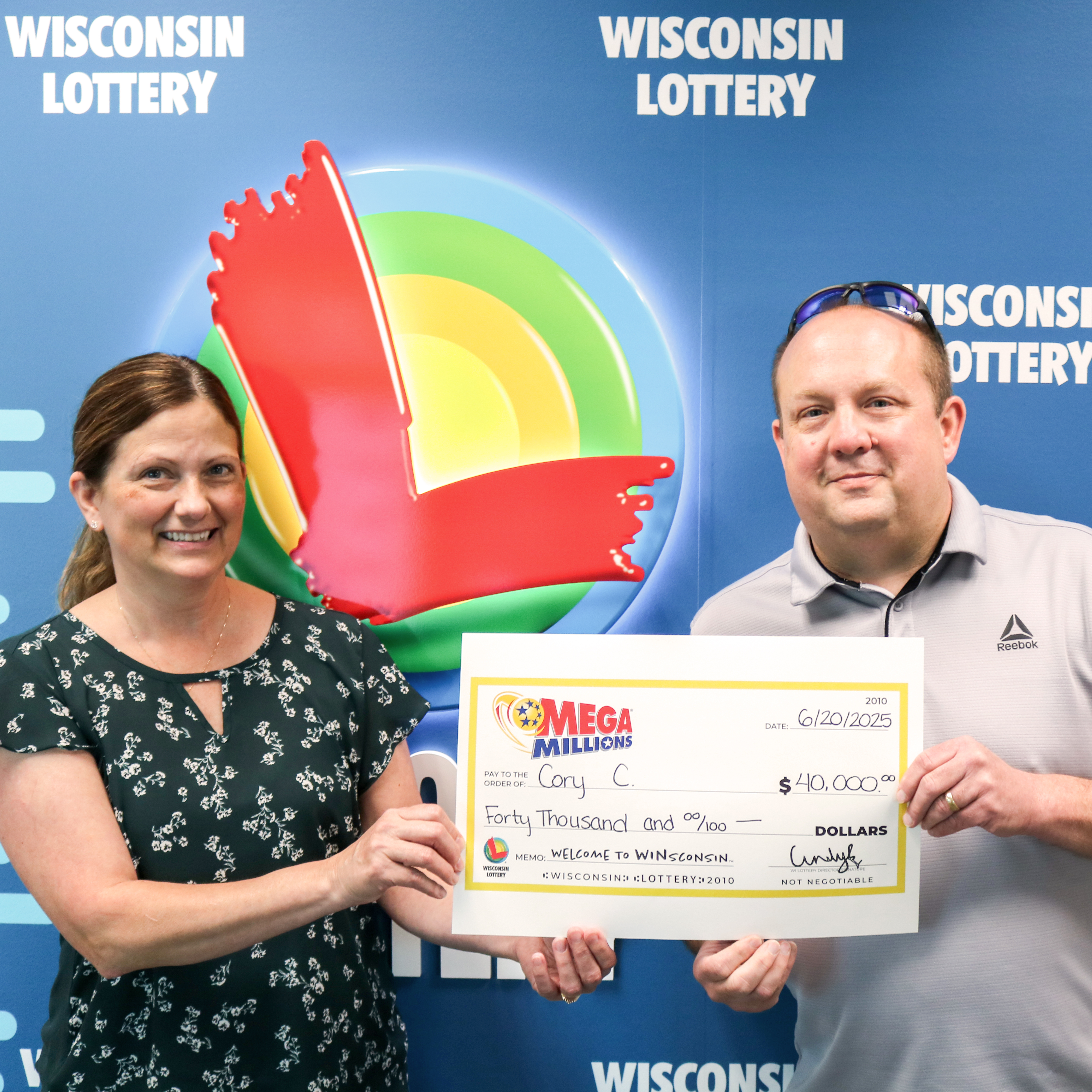 MEGA MILLIONS Winner - CORY C