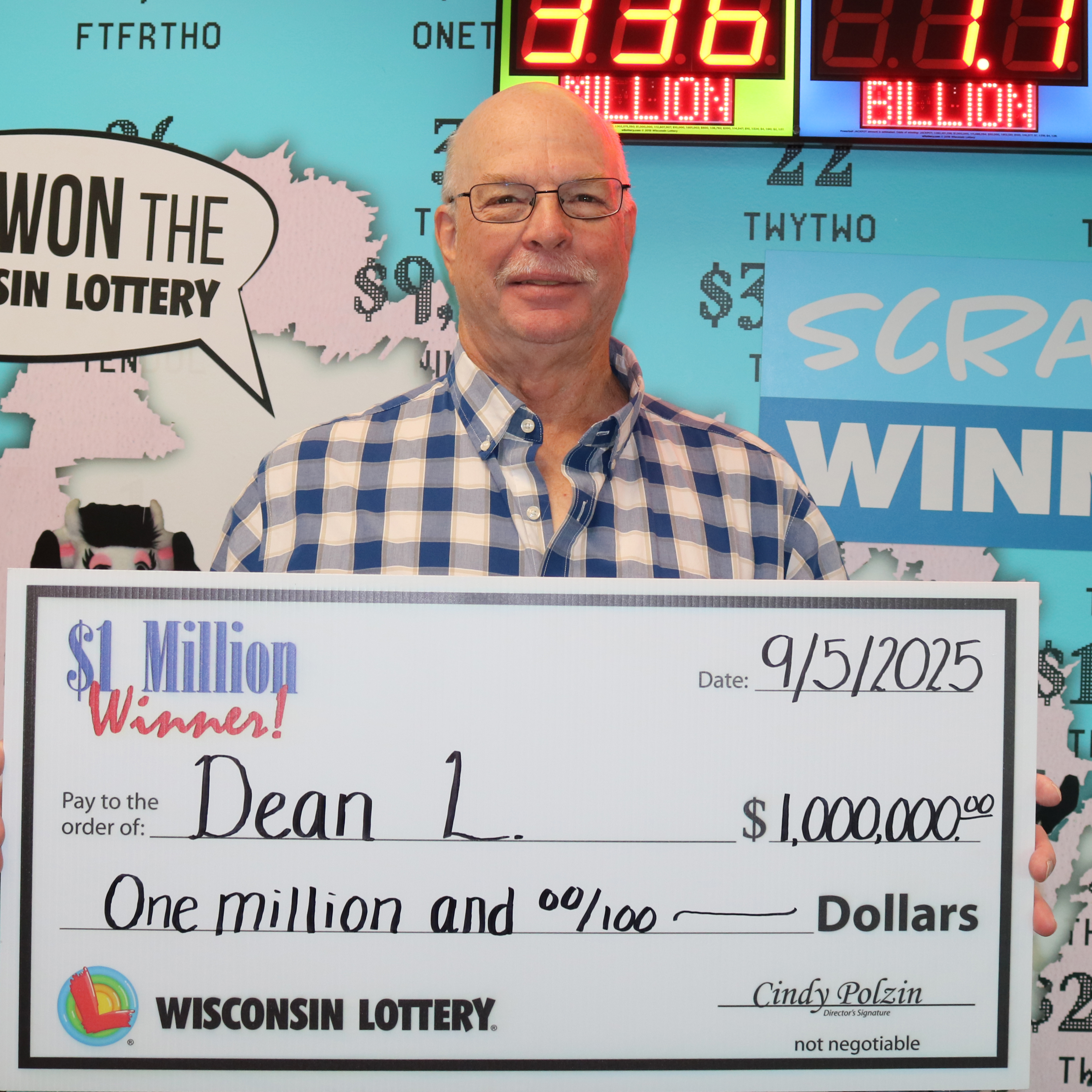 MILLION DOLLAR DIAMONDS Winner - DEAN L