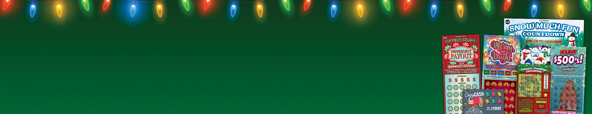 2025 Holiday Scratch Games