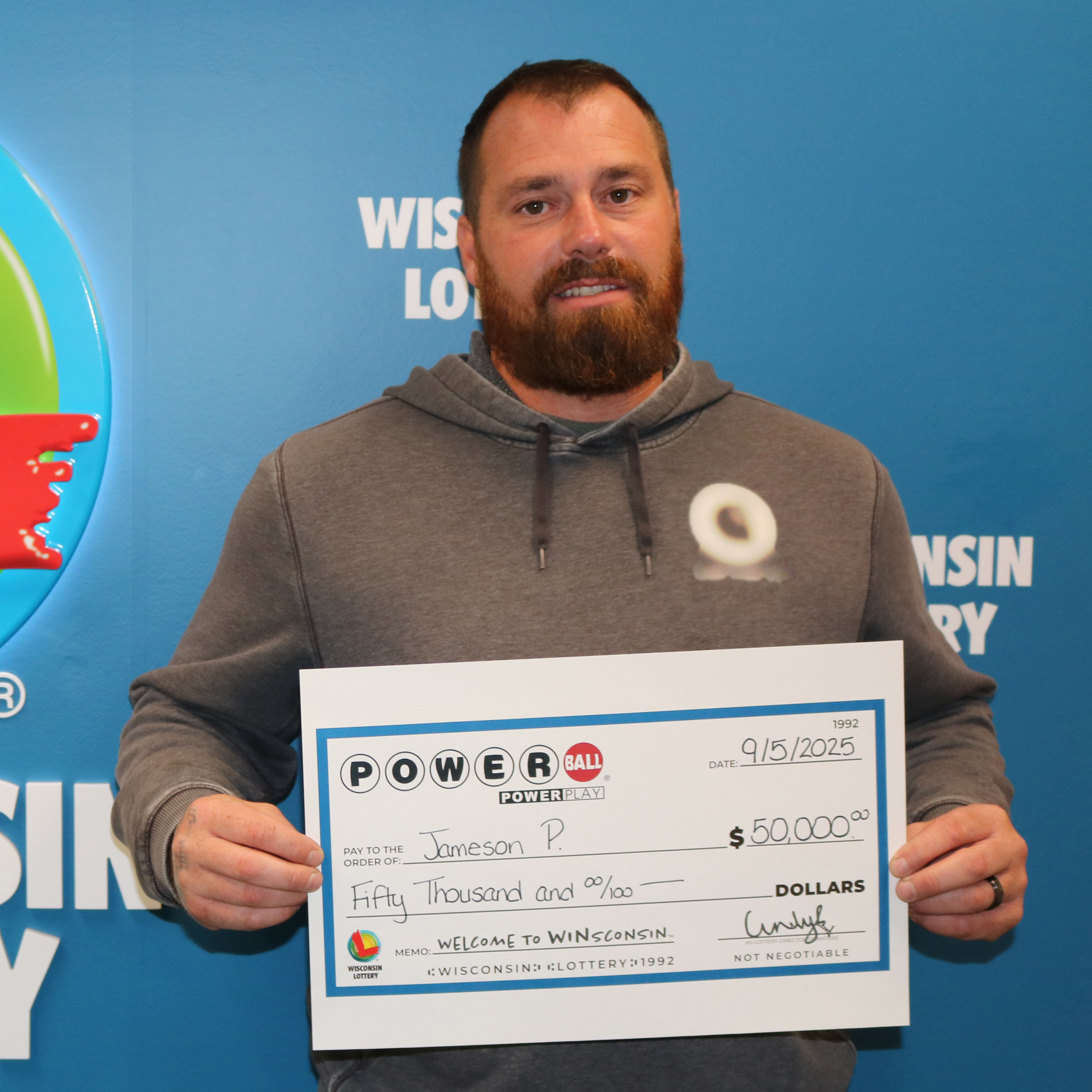 POWERBALL Winner - JAMESON P