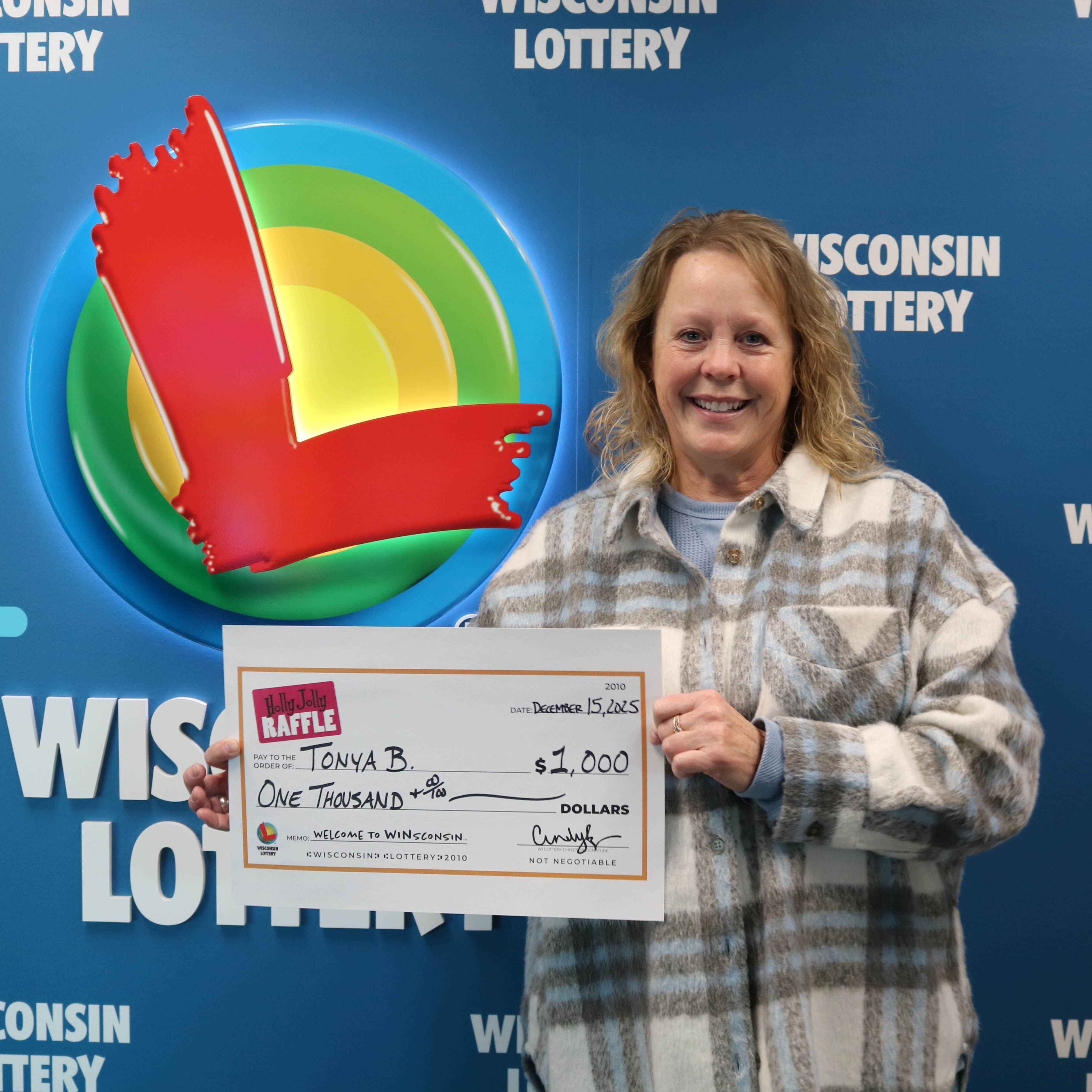 RAFFLE Winner - TONYA B