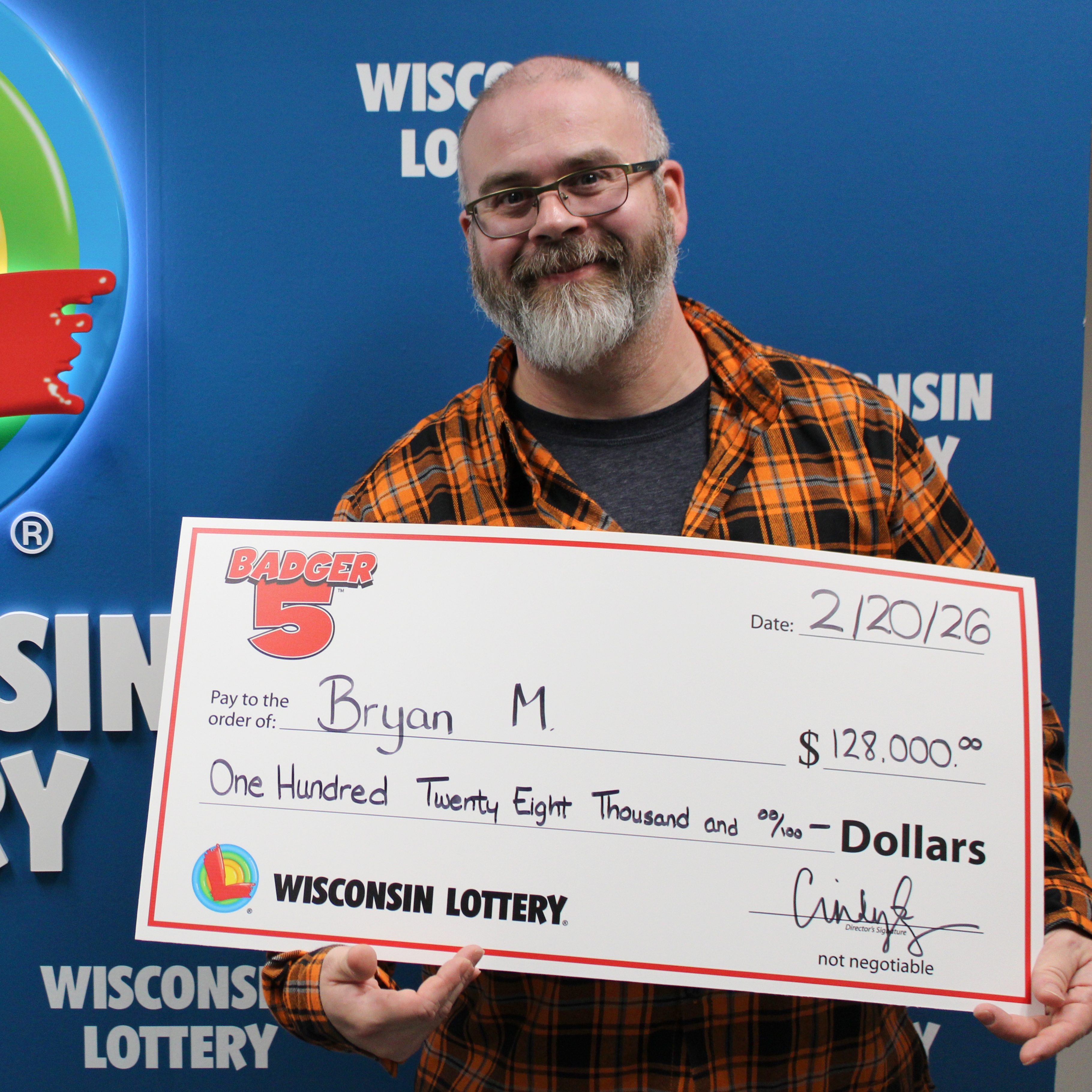 BADGER 5 Winner - BRYAN M