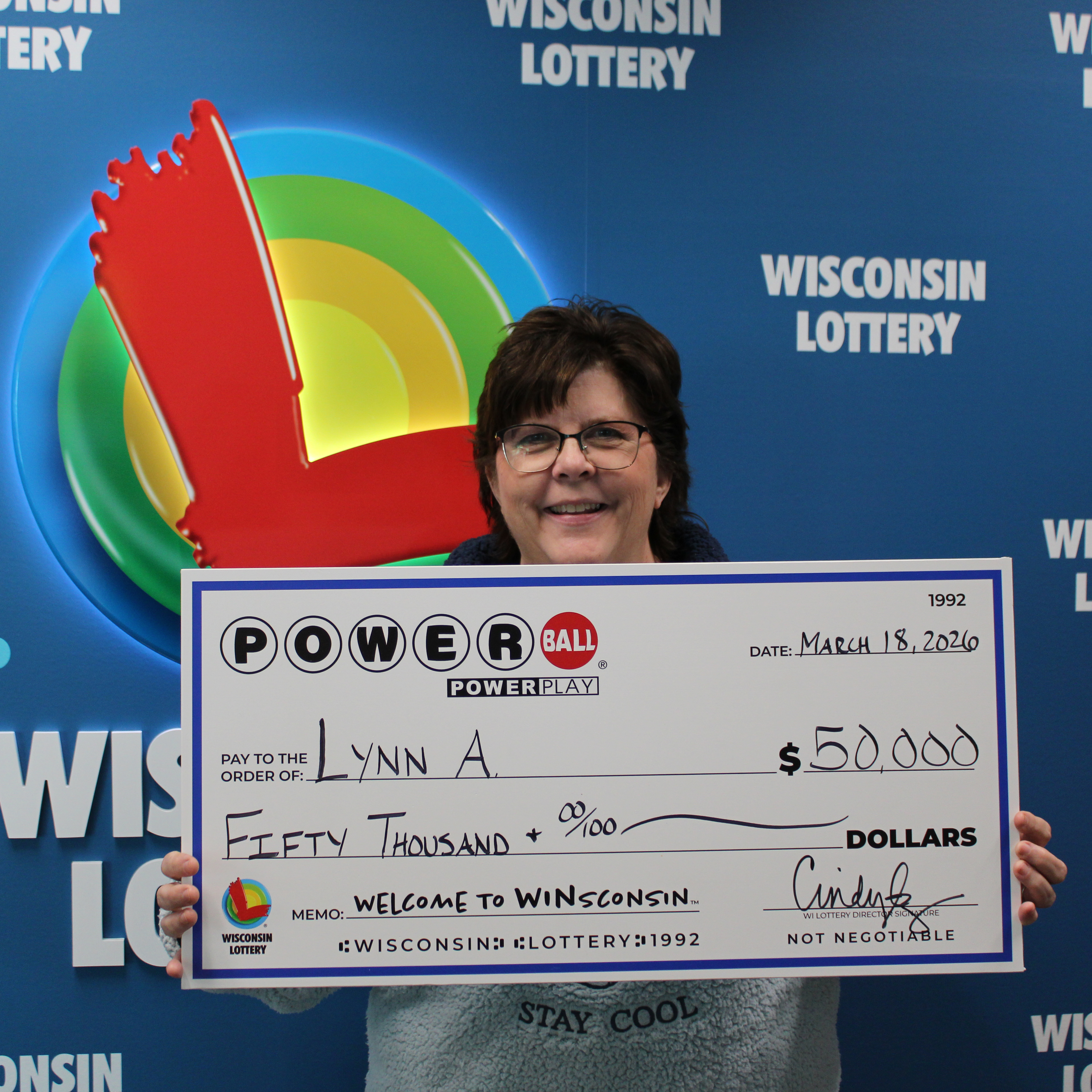 POWERBALL Winner - LYNN A