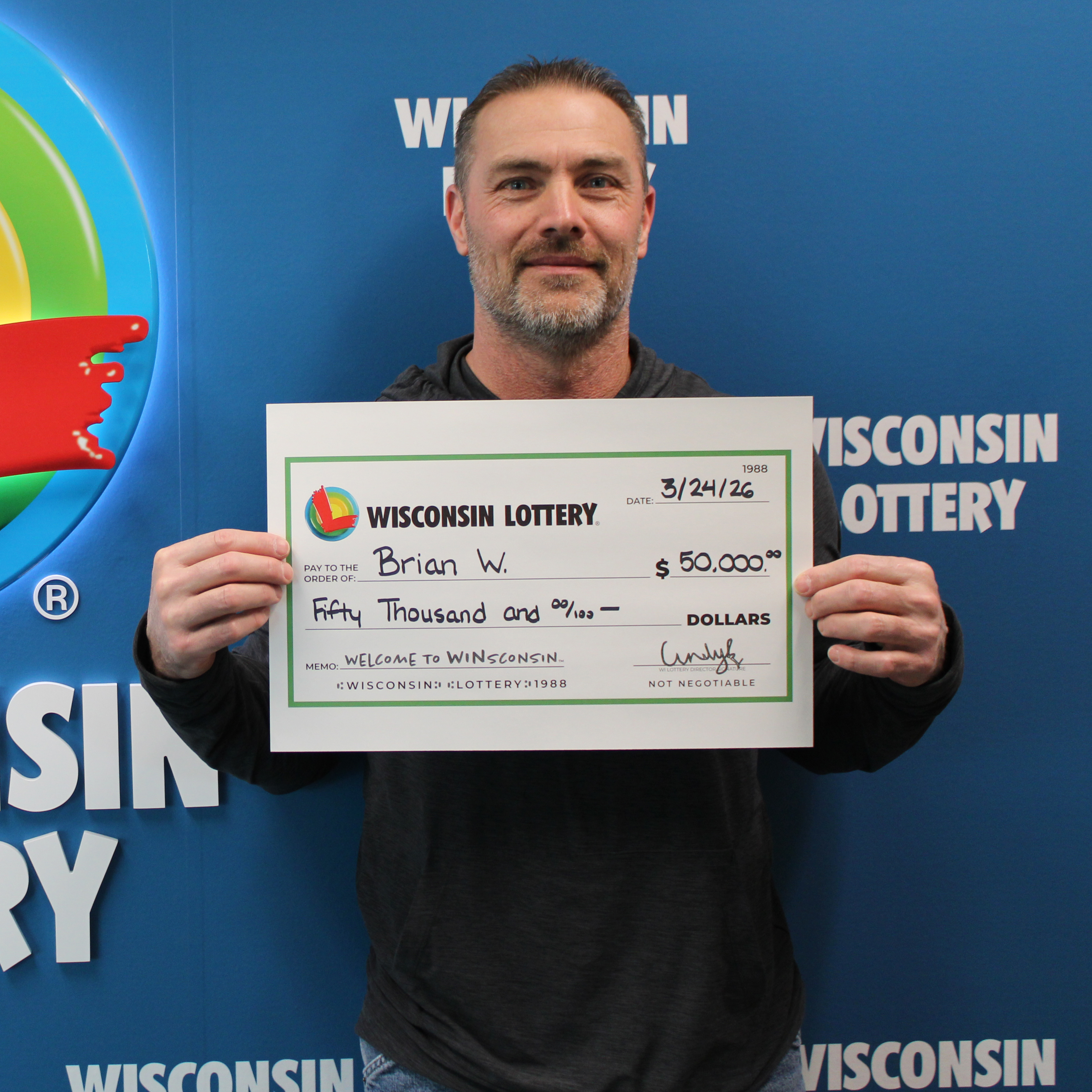 $1,000,000 CROSSWORD Winner - BRIAN W