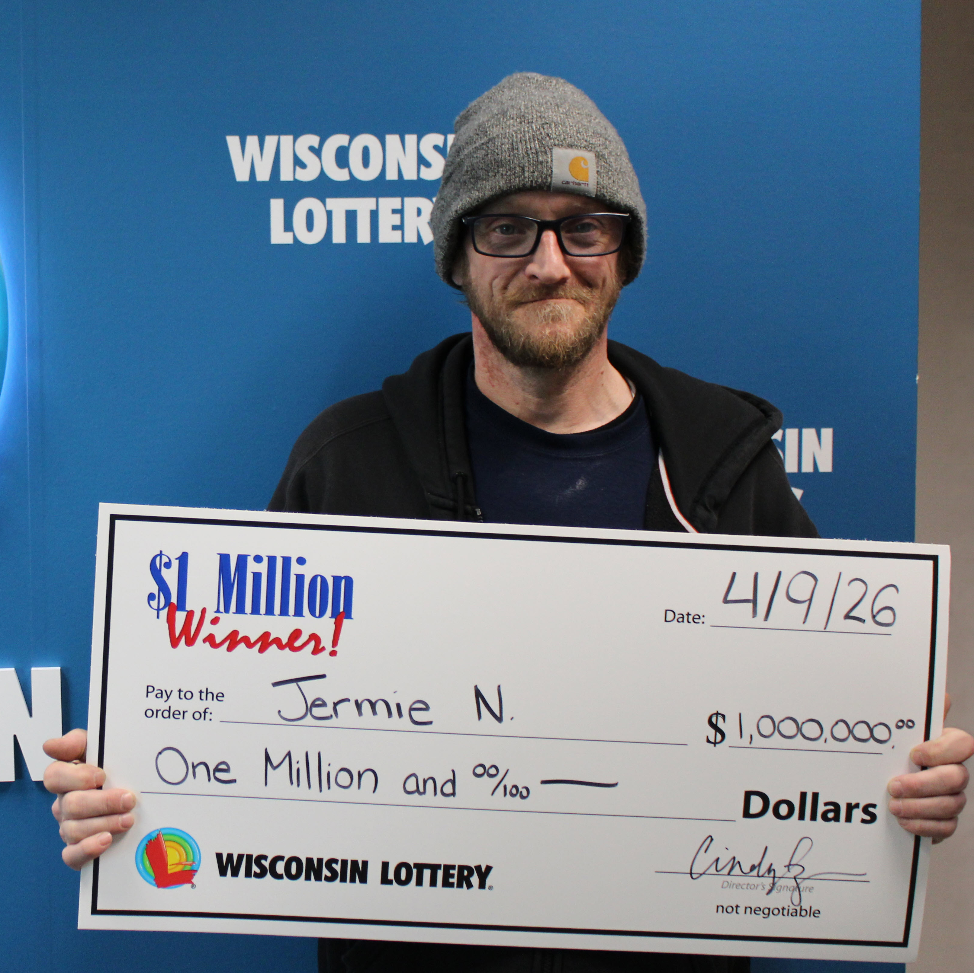 $1,000,000 CROSSWORD Winner - JERMIE N