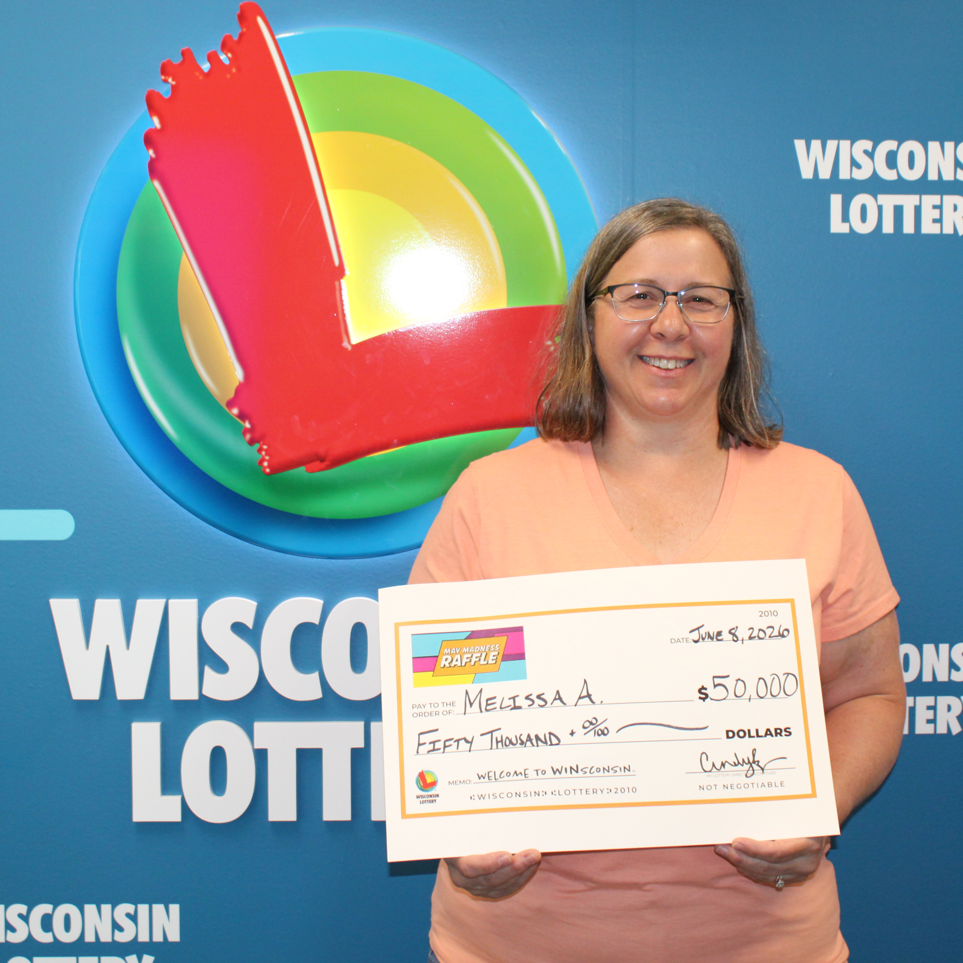 RAFFLE Winner - MELISSA A