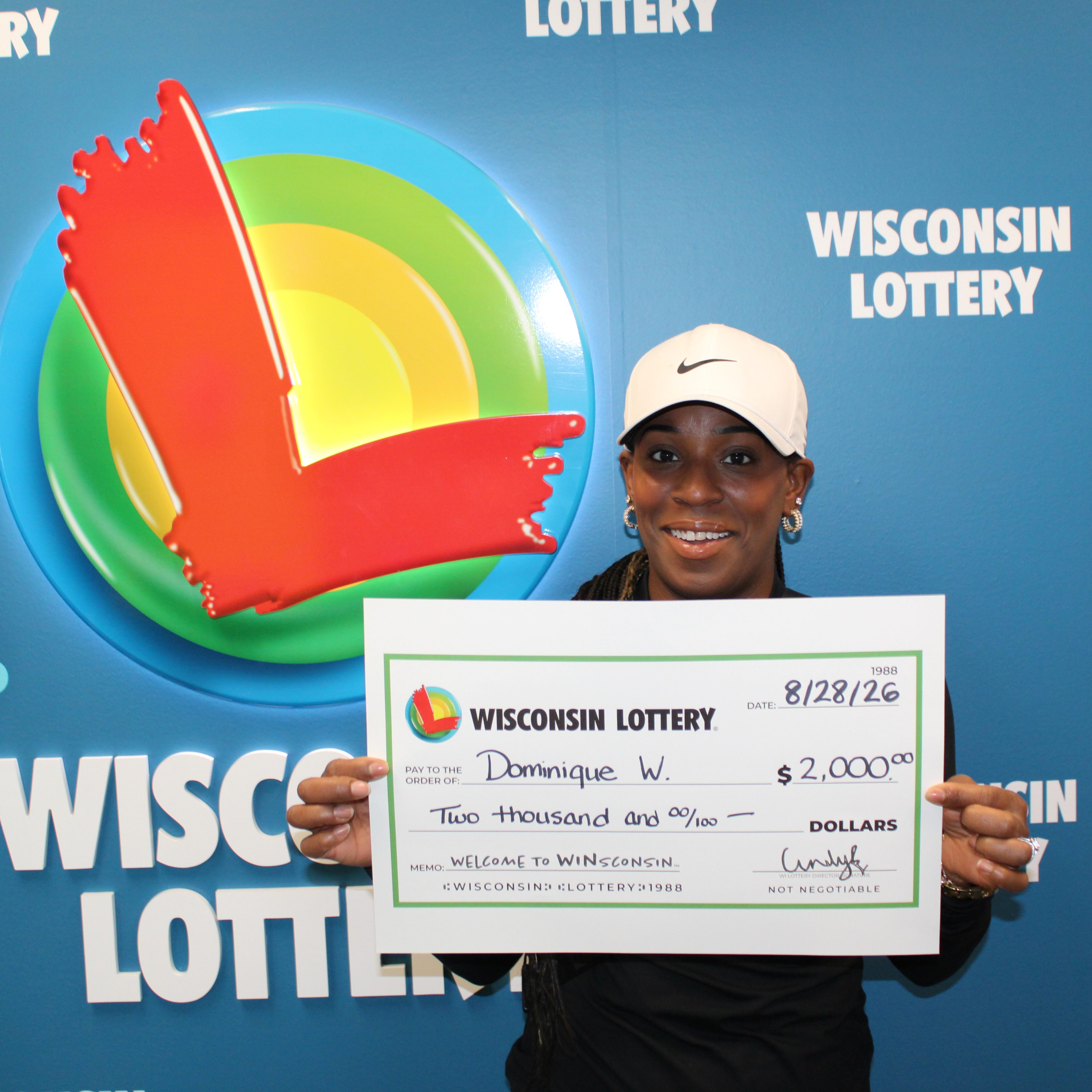 $2,000 NOW Winner - DOMINIQUE W
