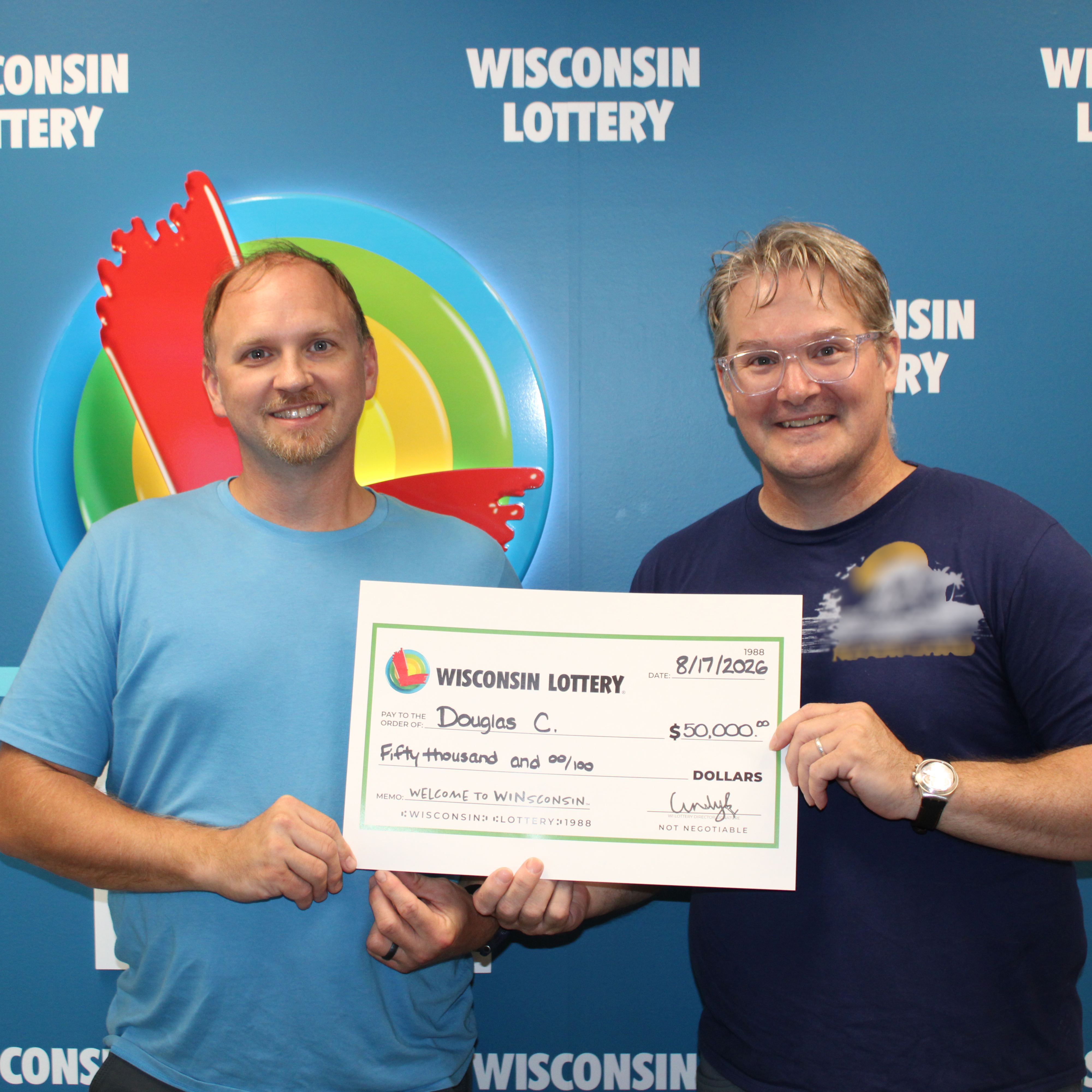 POWERBALL Winner - DOUGLAS C