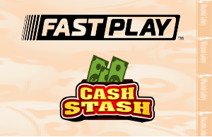 Fast Play Cash Stash ticket image for landing page