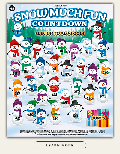 Snow Much Fun Scratch Game