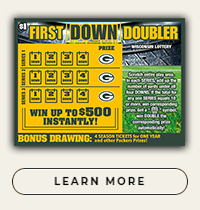 First Down Doubler WI Lottery Scratch Game