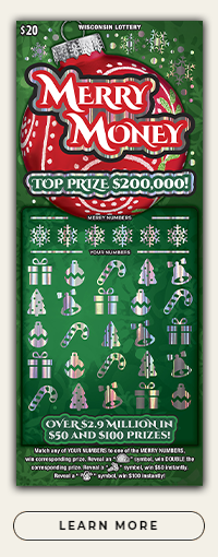 Merry Money WI Scratch Game
