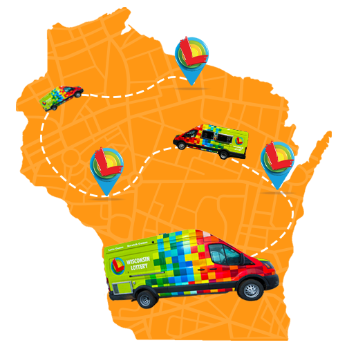 Winner Wagon map of Wisconsin