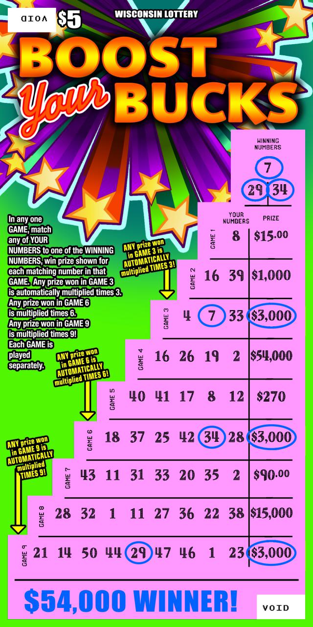 Boost Your Bucks ticket Scratched wi-lottery-2122-scratch-game-boost-your-bucks-scratched